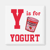 Yogurt Magneet (Voorkant)