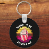 Yogurt om me te vermoorden sleutelhanger (Voorkant)