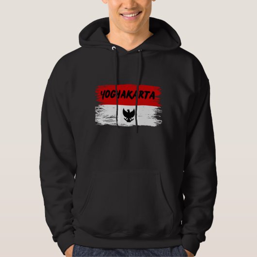 Yogyakarta Indonesië Hoodie (Voorkant)