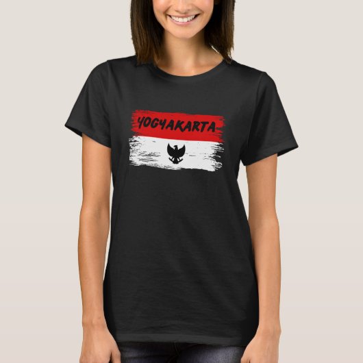 Yogyakarta Indonesië T-shirt (Voorkant)
