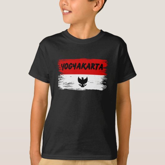 Yogyakarta Indonesië T-shirt (Voorkant)