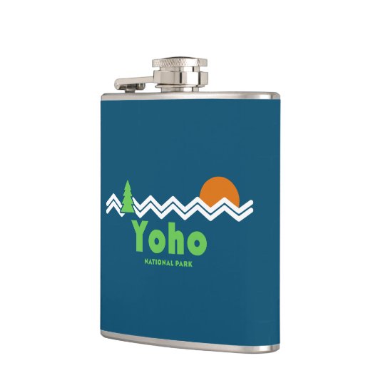 Yoho Nationaal Park Retro Heupfles (Links)