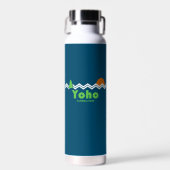 Yoho Nationaal Park Retro Waterfles (Voorkant)