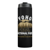 Yoho National Park Bear Design – British Columbia Thermosbeker (Voorkant)