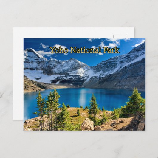 Yoho National Park, British Columbia Briefkaart (Voorkant / Achterkant)