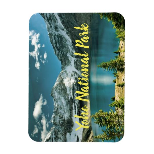 Yoho National Park, British Columbia gestileerd Magneet (Verticaal)