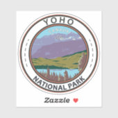 Yoho National Park Canada Badge Sticker (Vel)