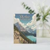  Yoho National Park Canada Briefkaart (Staand voorkant)