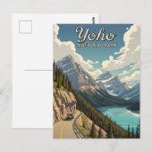 Yoho National Park Canada Briefkaart (Voorkant / Achterkant)