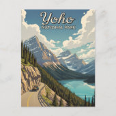  Yoho National Park Canada Briefkaart (Voorkant)