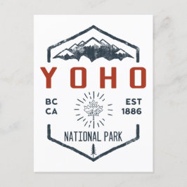 Yoho National Park Canada  Briefkaart