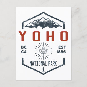 Yoho National Park Canada Briefkaart