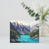 Yoho National Park Canada Briefkaart (Staand voorkant)
