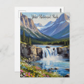 Yoho National Park Canada Briefkaart (Voorkant / Achterkant)