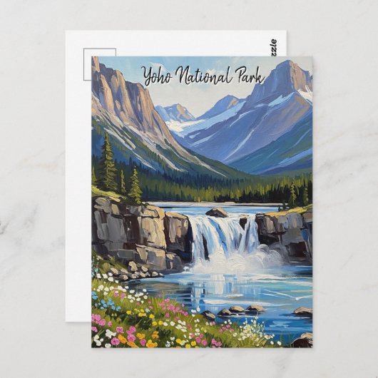 Yoho National Park Canada Briefkaart (Voorkant / Achterkant)