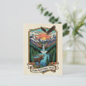 Yoho National Park Canada Briefkaart (Staand voorkant)