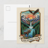 Yoho National Park Canada Briefkaart (Voorkant / Achterkant)