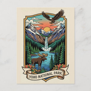 Yoho National Park Canada Briefkaart