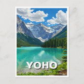 Yoho National Park Canada Briefkaart (Voorkant)