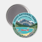 Yoho National Park Canada Magneet (Voorkant / Achterkant)