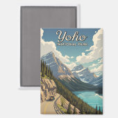  Yoho National Park Canada Magneet (Voorkant / Achterkant)