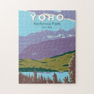 Yoho National Park Canada Travel Art  Legpuzzel