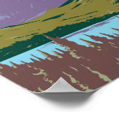 Yoho National Park Canada Travel Art Poster (Hoek)