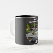 Yoho National Park, Canada Tweekleurige Koffiemok (Voorkant links)
