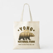Yoho National Park Gift – Nature Bear with Scenic Tote Bag (Achterkant)