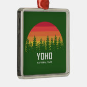 Yoho National Park Metalen Ornament (Rechts)