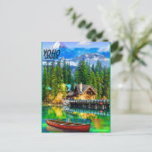 Yoho National Park Reisposter, Yoho Canada Post Briefkaart (Staand voorkant)