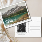 Yoho National Park Save the Date Briefkaart