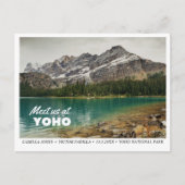 Yoho National Park Save the Date Briefkaart (Voorkant)