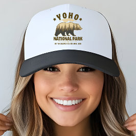 Yoho Park British Columbia – Bear Tattoo Forest  Trucker Pet