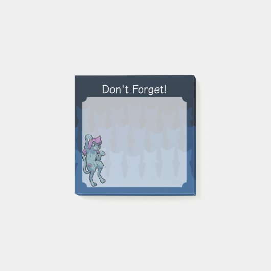 Yokai Bakeneko - Dansende kat Post-it® Notes (Voorkant)