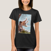 Yokai Biwa Boku-boku Monk Demonic Biwa Demon Spiri T-shirt (Voorkant)