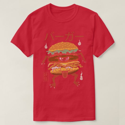 Yokai Burger T-shirt (Design voorkant)