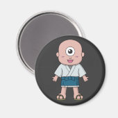 Yokai Hitotassukozou (eenodig Kind) Magneet (Voorkant / Achterkant)
