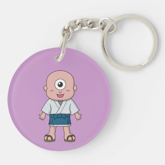 Yokai Hitotassukozou (eenodig Kind) Sleutelhanger (Achterkant)