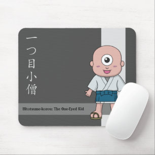Yokai Hitotsume-kozo (eenogig Kind) Muismat
