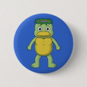 Yokai Kappa (Imp) Ronde Button 5,7 Cm (Voorkant)