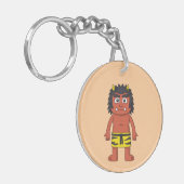Yokai Oni (Ogre) Sleutelhanger (Voorkant Links)