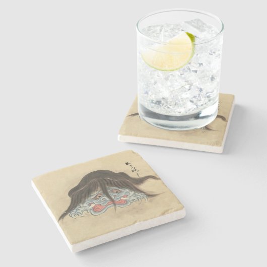 Yokai Otoroshi - Japans monster Stenen Onderzetter (Zijkant)