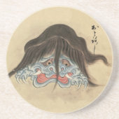 Yokai Otoroshi - Japans monster Zandsteen Onderzetter (Voorkant)