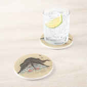  Yokai Otoroshi - Japans monster Zandsteen Onderzetter (Zijkant)