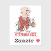 Yokai-serie: Hitotsume Kozo Sticker (Vel)