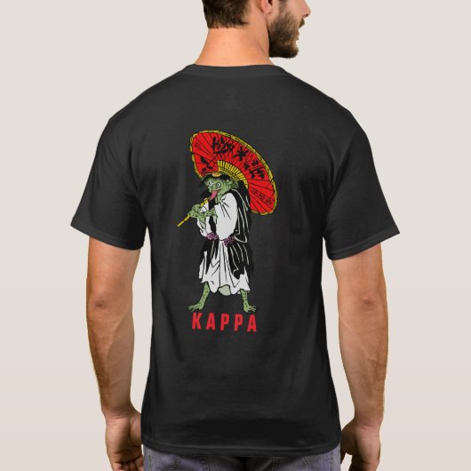 Yokai-serie: Kappa T-shirt (Achterkant)