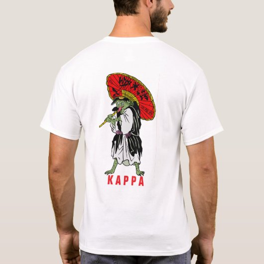 Yokai-serie: Kappa T-shirt (Achterkant)