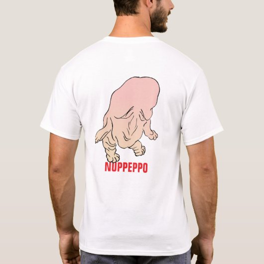 Yokai-serie: Nuppeppo T-shirt (Achterkant)