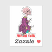 Yokai-serie: Nurari hyon Sticker (Vel)
